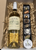 Pack Dia del Padre Bombones y Vino Sauvignon Blanc Garzón de Corte