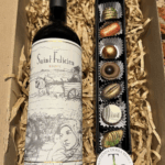 Pack Bombones y Vino Saint Felicien Malbec Bodega Catena Zapata