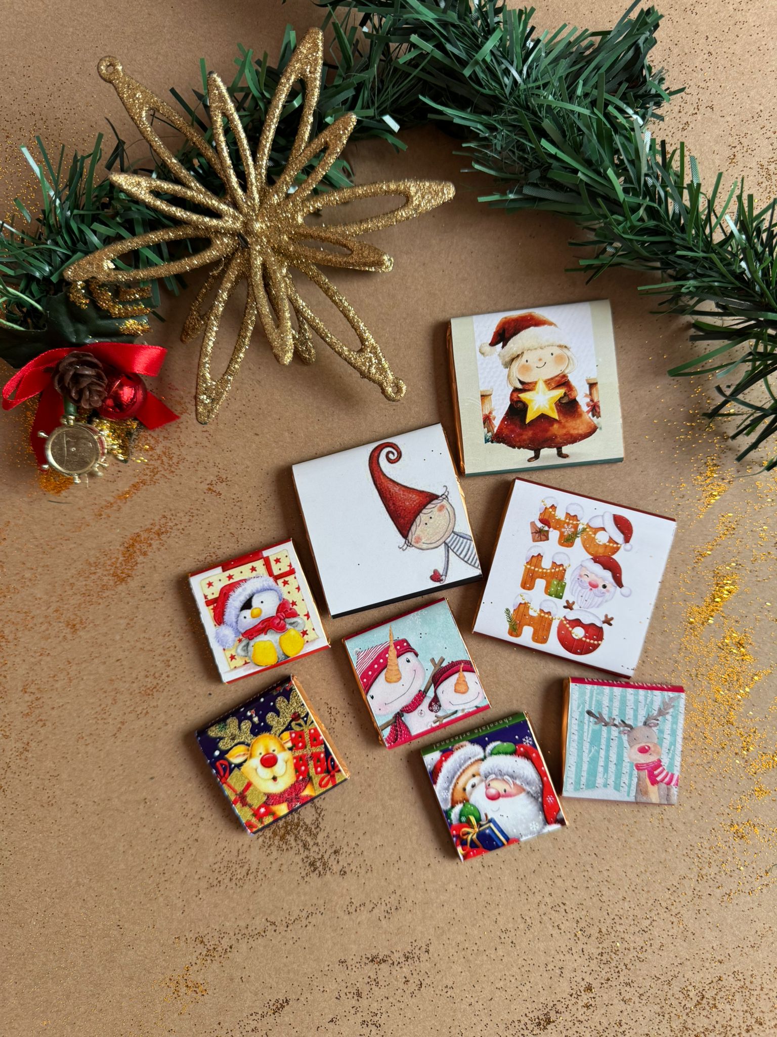 tableta de 5 grs Tableta Navidad 5 grs - Imagen 1